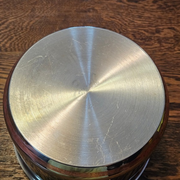 Emeril Lagasse Stainless Steel 3 Qt Saucepan with Copper Core Dual Handles - Picture 3 of 4